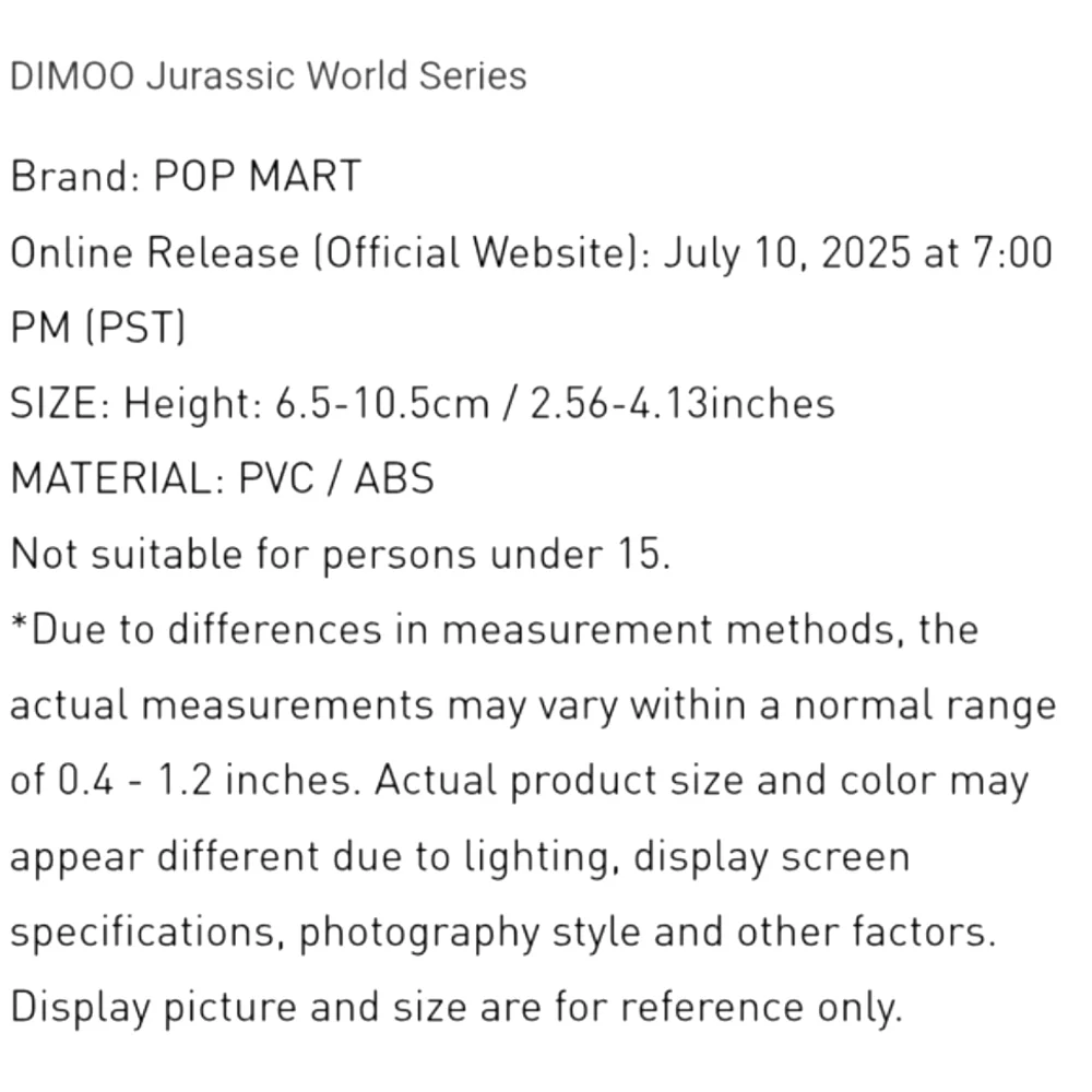 Dimoo Jurassic World Series - Picture 6 of 6